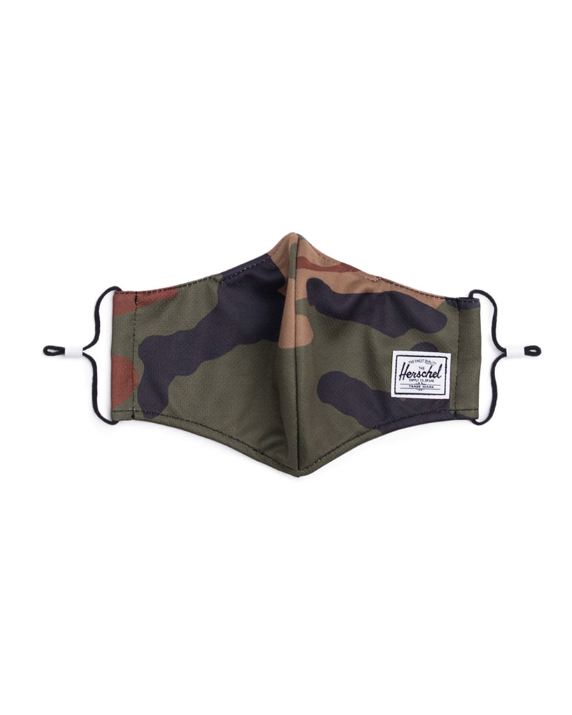 Herschel Supply Co - Fitted Face Mask - Womens/Mens - Woodland Camo - Accessories - Masks - Dancewear Centre Canada