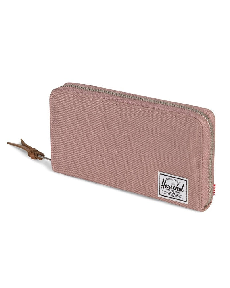 Herschel Supply Co Thomas RFID Clutch Zip Wallet - Ash Rose - Accessories - Dance Bags - Dancewear Centre Canada
