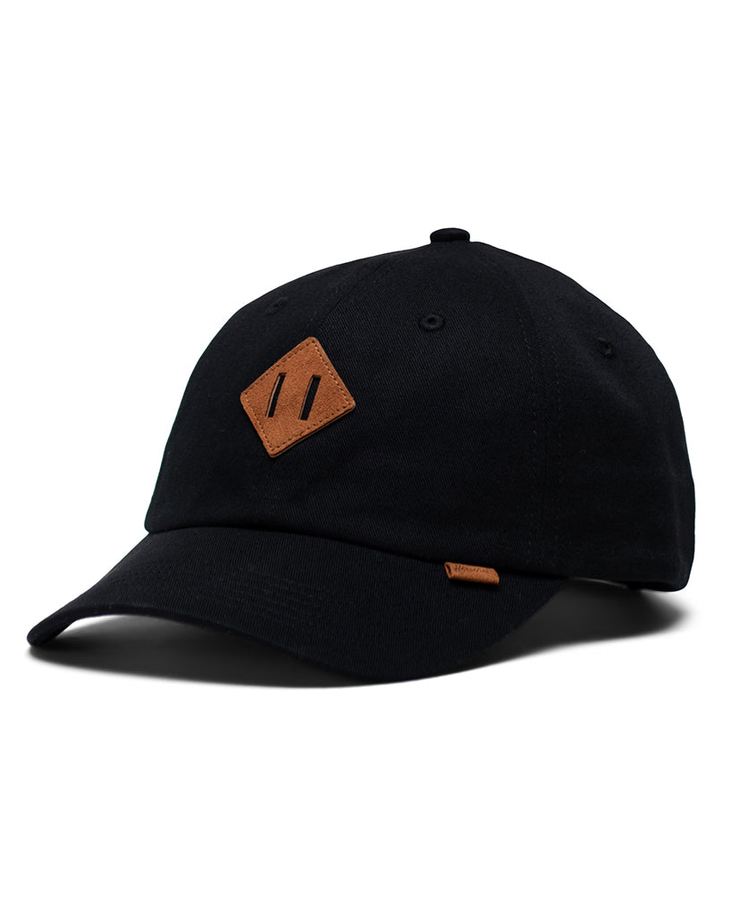 Herschel Supply Co Sylas Tan Diamond Classic Cap - Black
