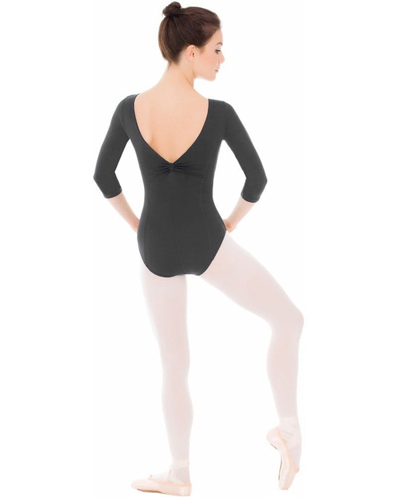 Mondor Dance Matrix 3/4 Sleeve Leotard - 3508 Womens Dancewear - Bodysuits & Leotards Mondor Dancewear Centre Canada