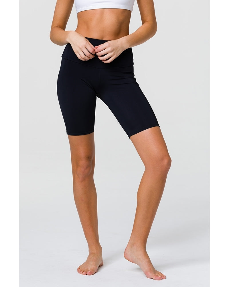 Onzie High Rise Bike Shorts - 2225 Womens - Black - Activewear - Bottoms - Dancewear Centre Canada