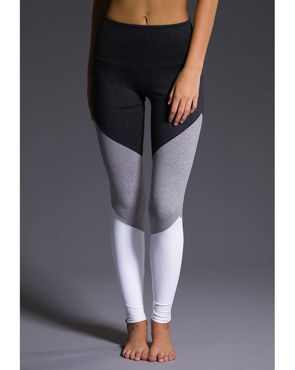 Onzie High Rise Track Legging 2046 Womens Slate Grey Dancewear Centre