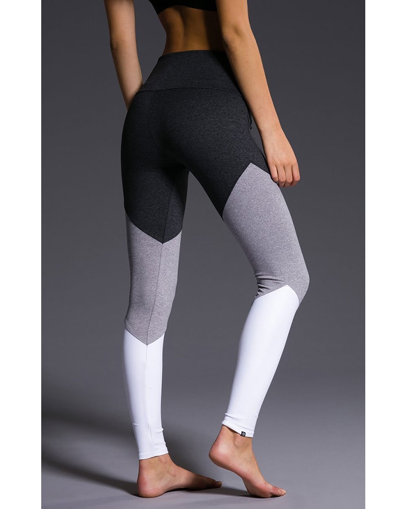 Onzie High Rise Track Legging - 2046 Womens - Slate Grey - Activewear - Bottoms - Dancewear Centre Canada