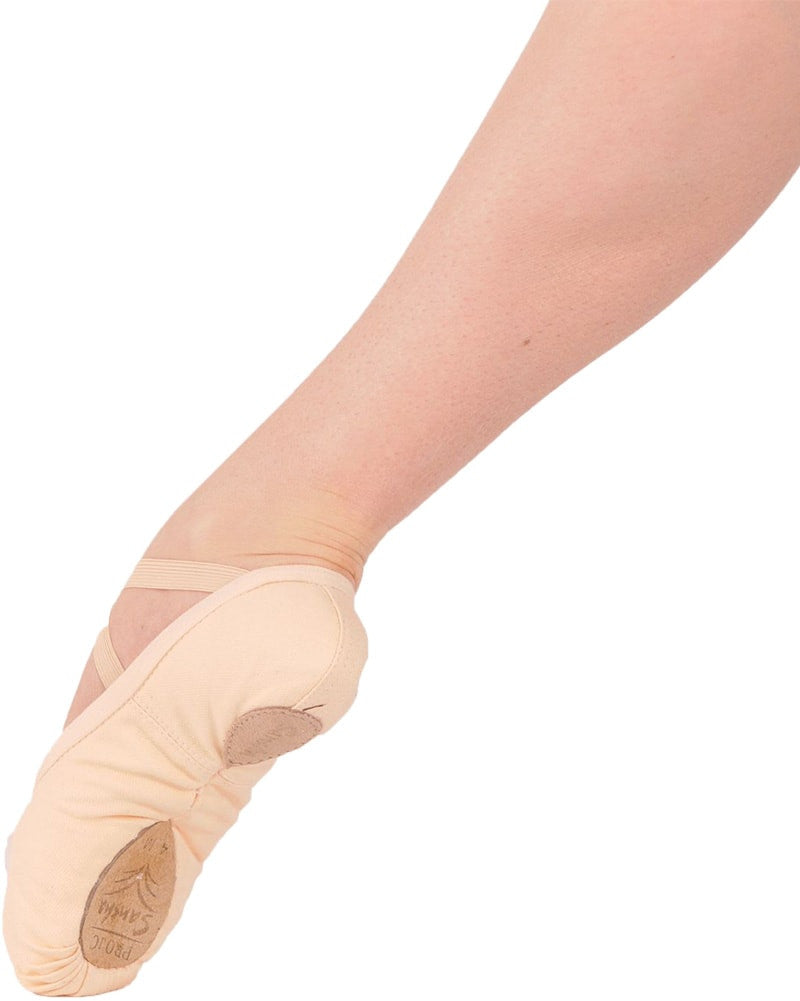 Sansha Pro Canvas Split Sole Ballet Slippers - 1C Womens/Mens - Dance Shoes - Ballet Slippers - Dancewear Centre Canada