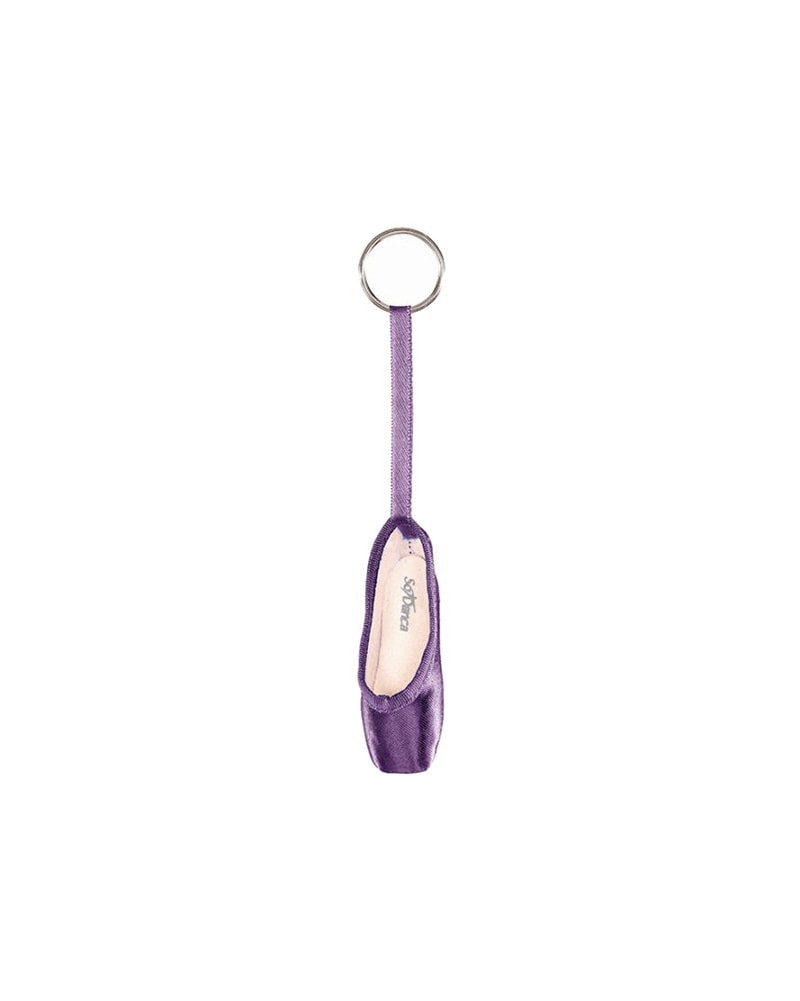 So Danca Pointe Shoe Keychain - KC40 Accessories - Dance Gifts So Danca Purple Dancewear Centre Canada