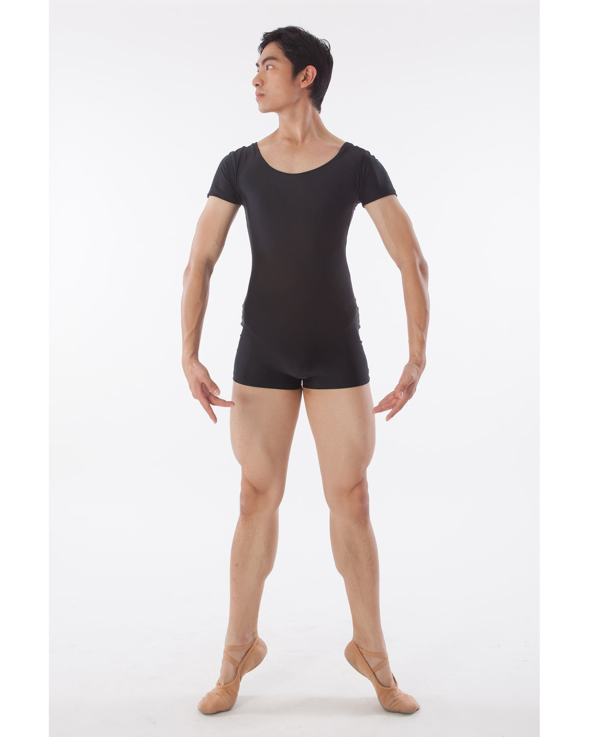 Sonata Short Sleeve Biketard - MUB05 Mens - Dancewear - Men&#39;s &amp; Boys - Dancewear Centre Canada