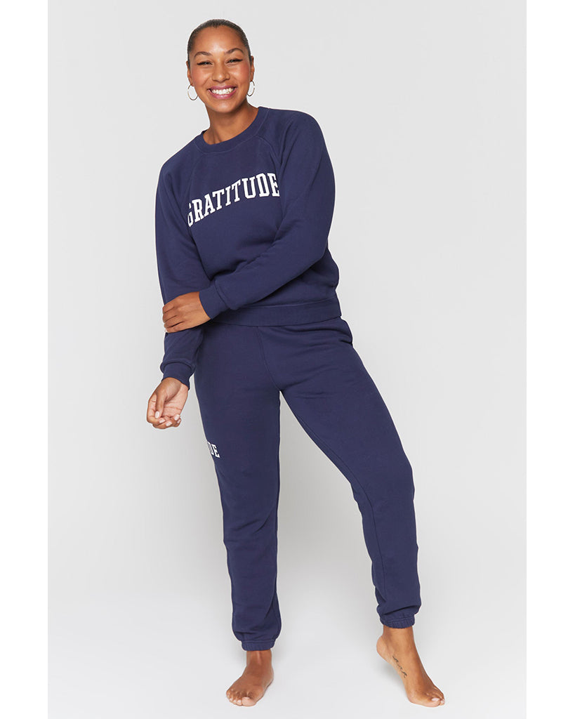 Spiritual Gangster Gratitude Laguna Sweatpants - Womens - Night - Activewear - Bottoms - Dancewear Centre Canada
