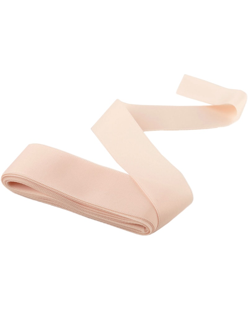 Suffolk Stretch Satin Pointe Shoe Ribbon - 1565 - Light Pink - Accessories - Pointe Shoe - Dancewear Centre Canada