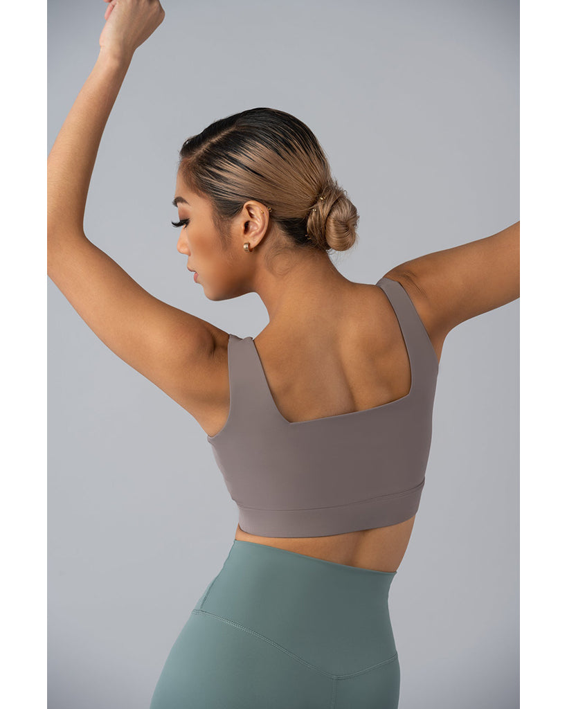 Supertone Avant Square Neck Thick Strap Bra Top - Womens