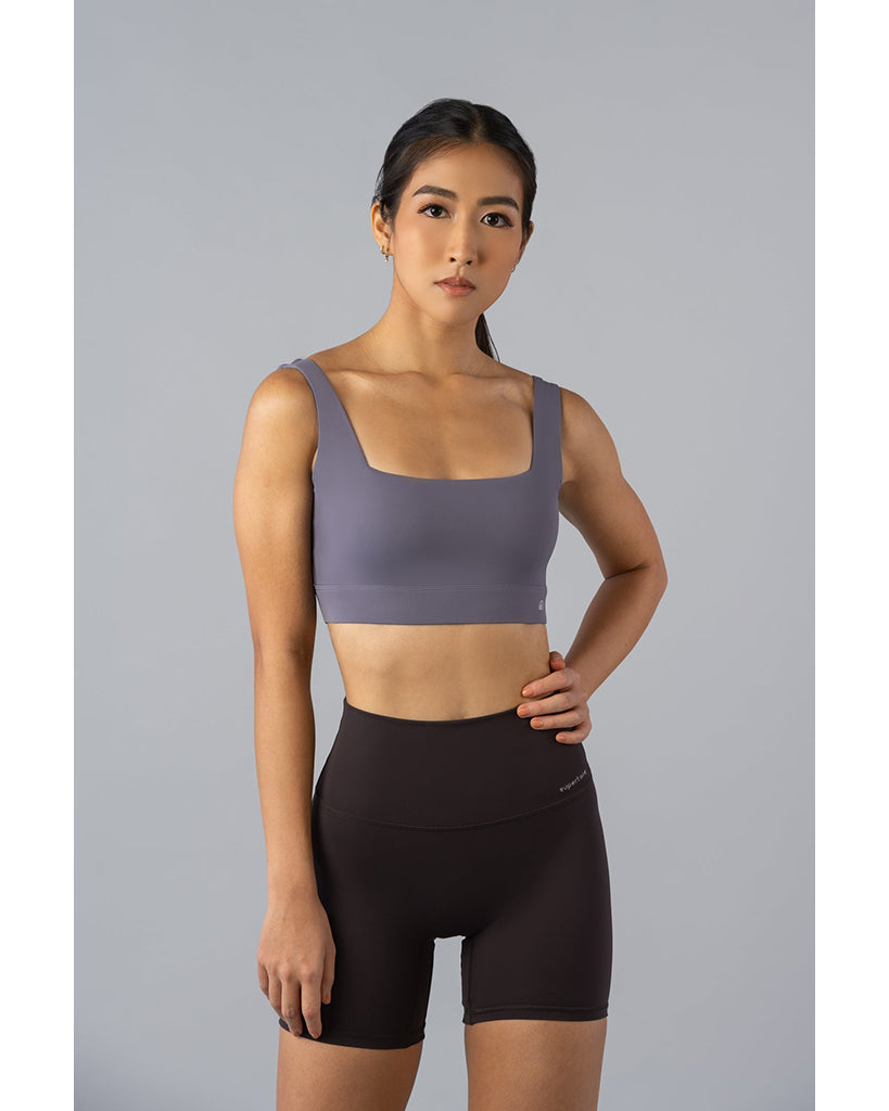 Supertone Avant Square Neck Thick Strap Bra Top - Womens