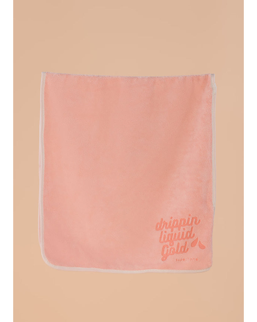 Supertone Microfibre Fitness Towel - Drippin' Liquid Gold