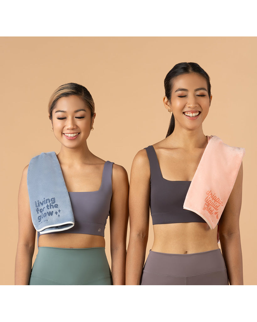 Supertone Microfibre Fitness Towel - Drippin' Liquid Gold