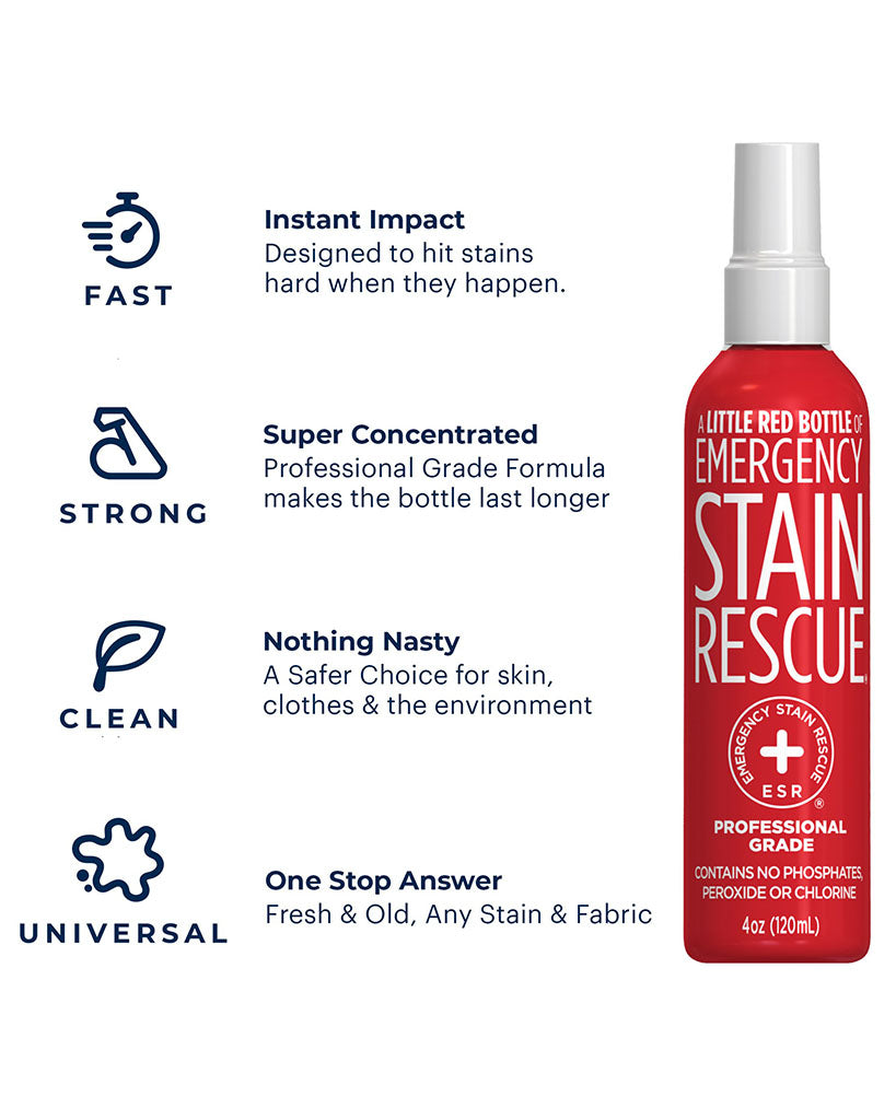 The Hate Stains Co. Emergency Stain Remover &amp; Stain Treater Spray Bottle 120ml - Accessories - Shoe Care - Dancewear Centre Canada