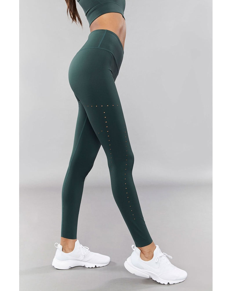 Varley Boden Legging - Womens - Darker Spruce Green - Activewear - Bottoms - Dancewear Centre Canada