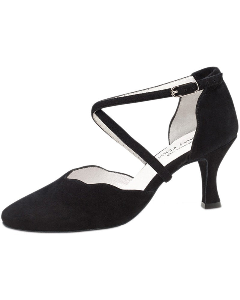 Werner Kern Closed Toe Suede 6 cm Latin Ballroom Shoes - 672-60 Womens - Dance Shoes - Ballroom &amp; Salsa Shoes - Dancewear Centre Canada