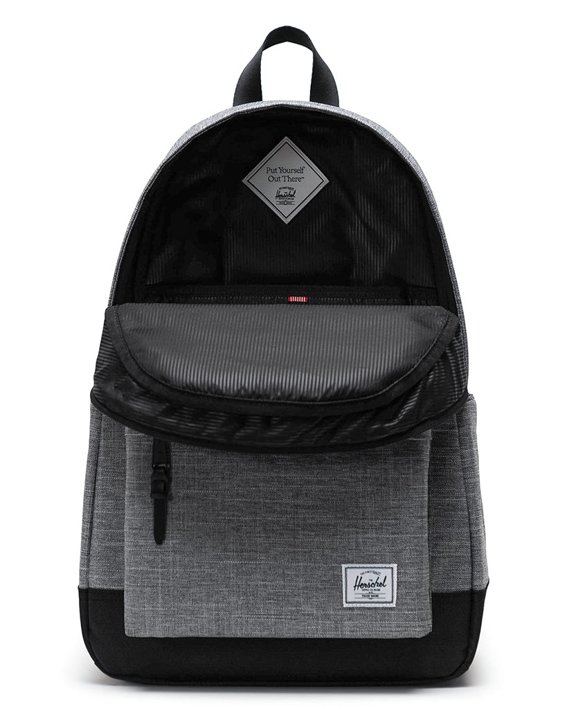 herschel backpack heritage roots Herschel Supply Co Heritage™ Backpack - Raven Crosshatch