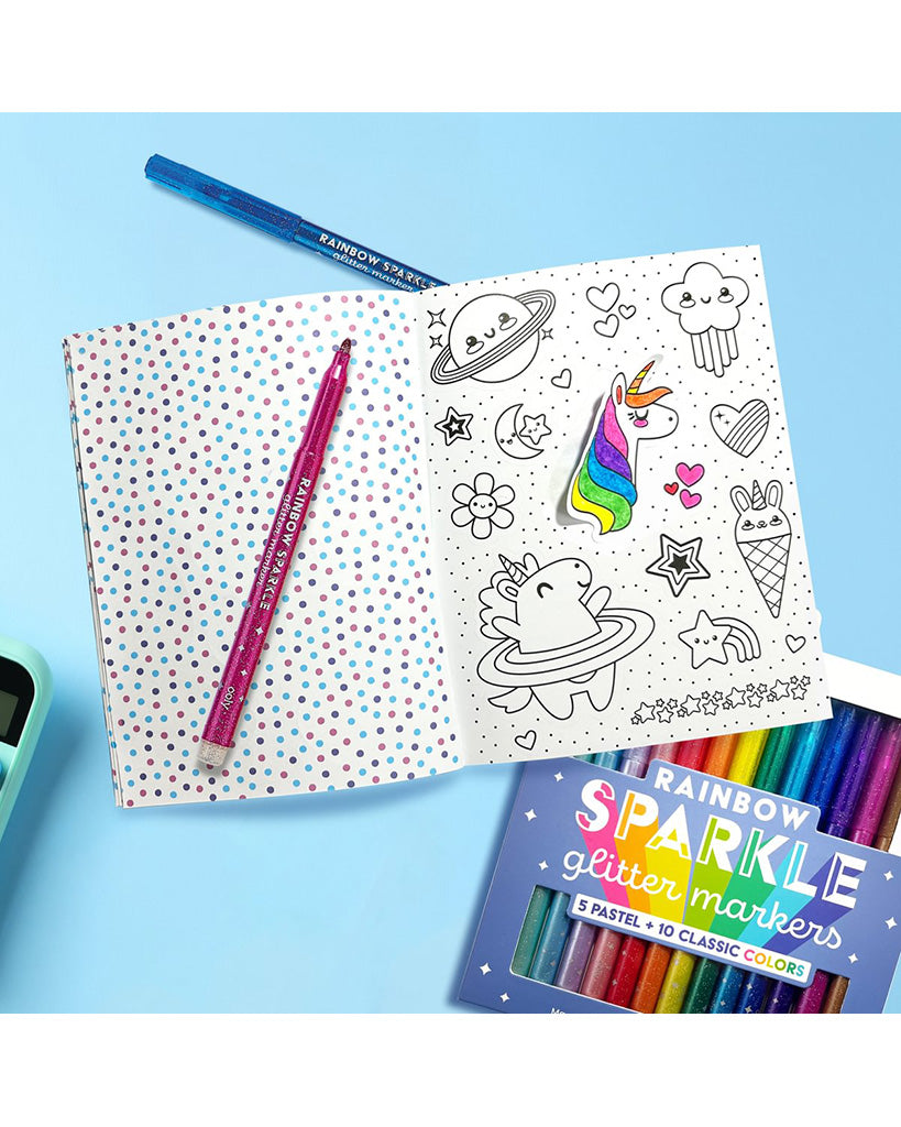 Ooly Stickiville: Colour-in' Sticker Book - Cute-A-Licio