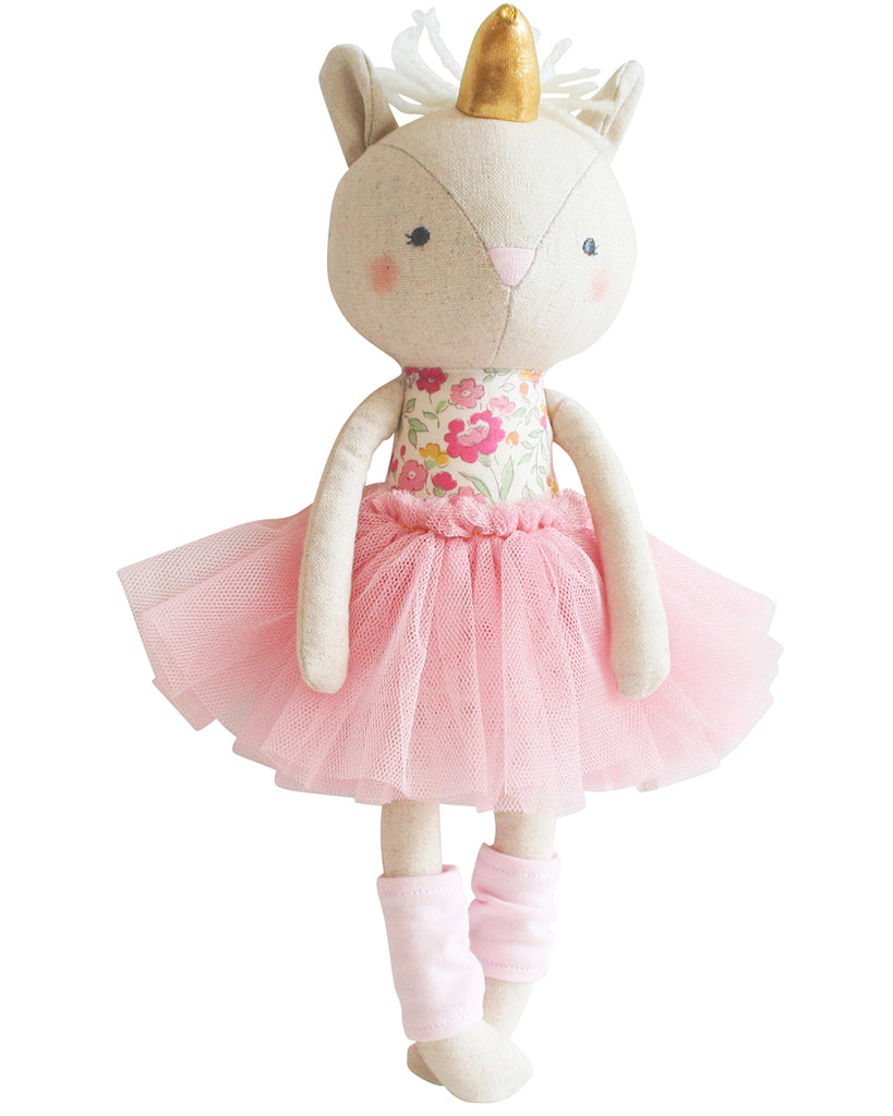 Alimrose Baby Unicorn Plush Doll 32cm - Rose Garden