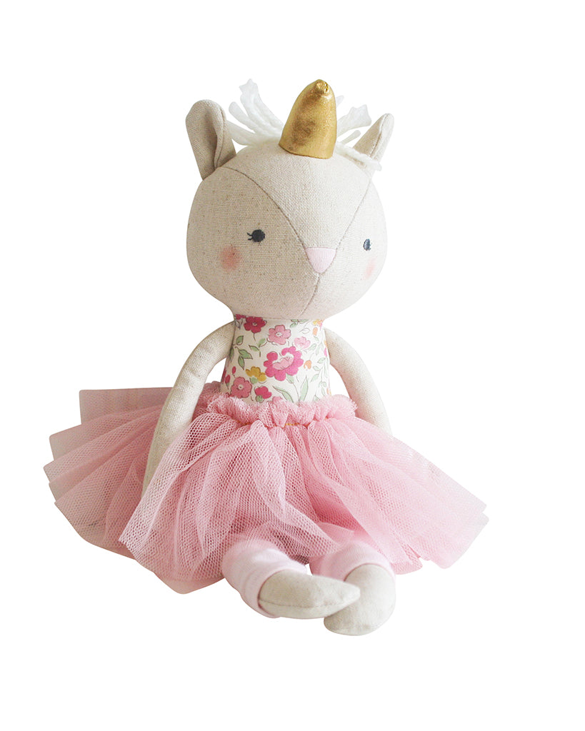 Alimrose Baby Unicorn Plush Doll 32cm - Rose Garden