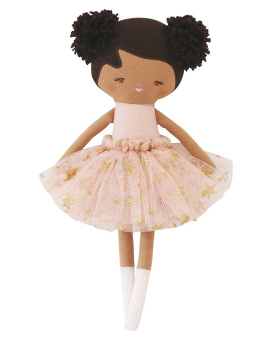 Alimrose Madison Ballet Plush Doll 36cm - Pink Gold Star