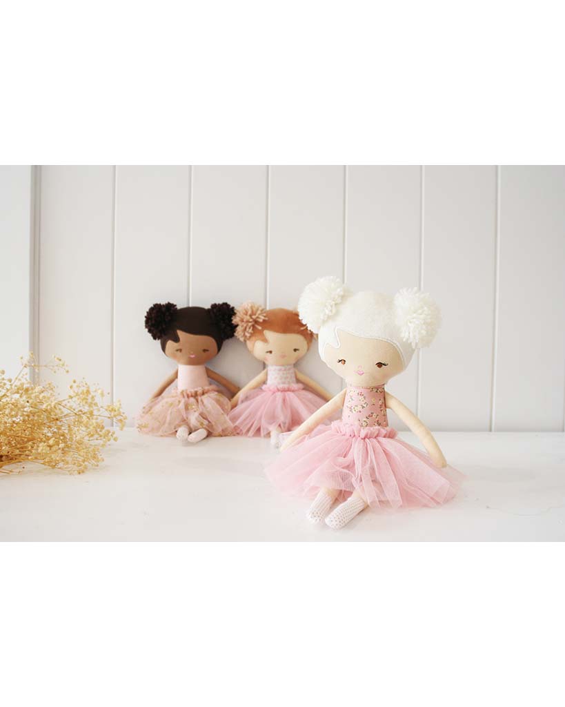 Alimrose Madison Ballet Plush Doll 36cm - Posy Heart
