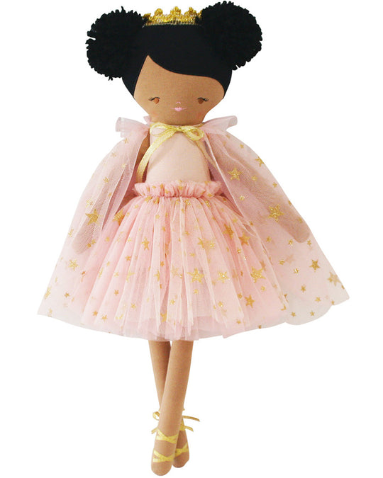 Alimrose Poppy Princess Plush Doll doll 48cm - Ebony Blush