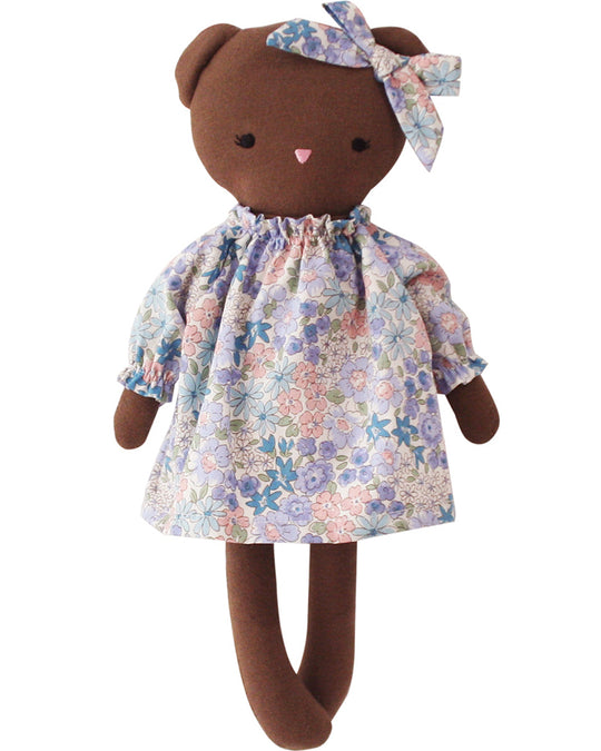 Alimrose Twiggy Teddy Plush Toy 29cm - Liberty Blue