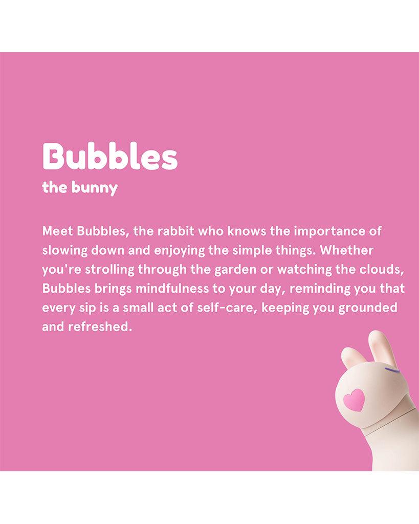 Asobu 16oz Bestie Insulated Stainless Steel Water Bottle - Bubbles the Bunny