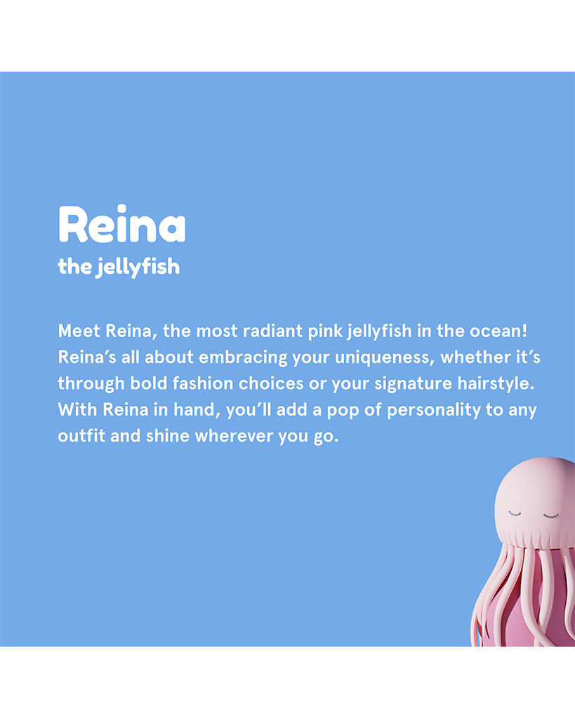 Asobu 16oz Bestie Insulated Stainless Steel Water Bottle - Reina the Jellyfish