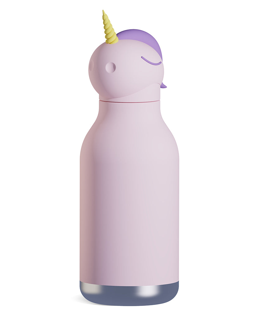 Asobu 16oz Bestie Insulated Stainless Steel Water Bottle - Sparkle the Unicorn