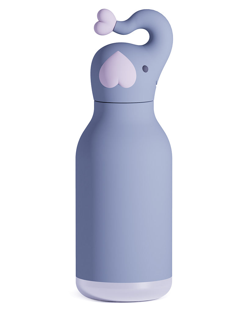 Asobu 16oz Bestie Insulated Stainless Steel Water Bottle - Tolani the Elephant