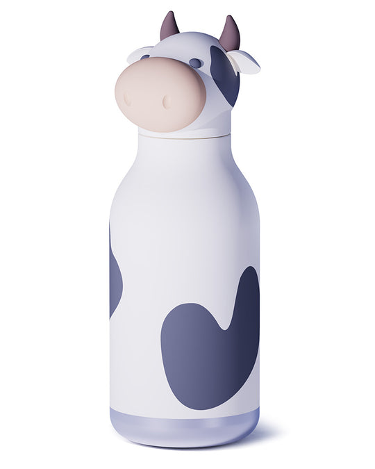 Asobu 16oz Bestie Insulated Stainless Steel Water Bottle - Willow the Cow