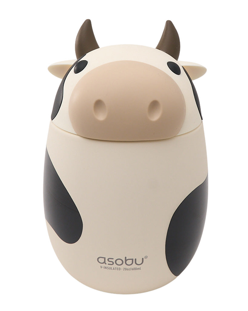 Asobu 20oz Bestie Foodies Insulated Stainless Steel Food Container - Willow the Cow