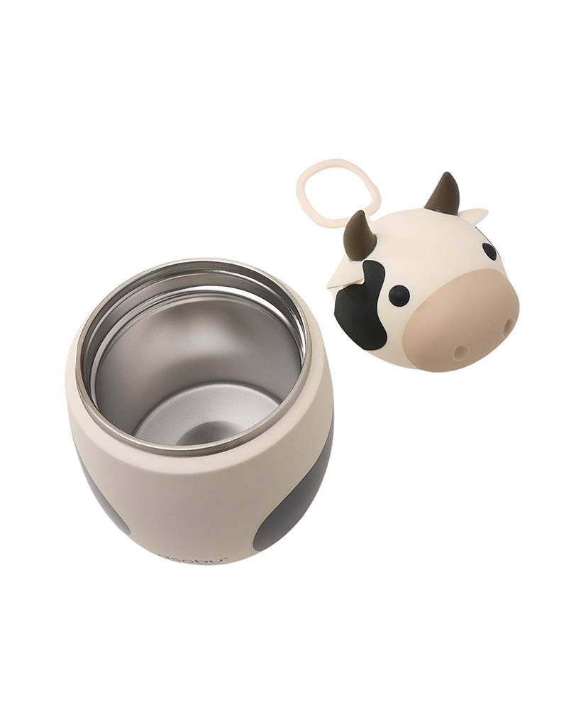 Asobu 20oz Bestie Foodies Insulated Stainless Steel Food Container - Willow the Cow