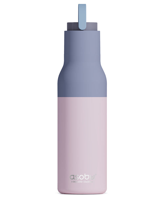 Asobu 22oz Metro Insulated Stainless Steel Water Bottle - Pastel Pink