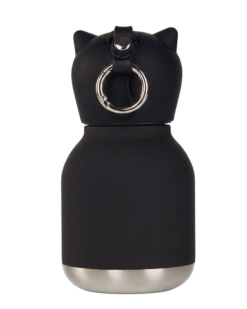 Asobu 6.7oz/200ml Mini Bestie Insulated Stainless Steel Water Bottle - Mini Kiki The Cat