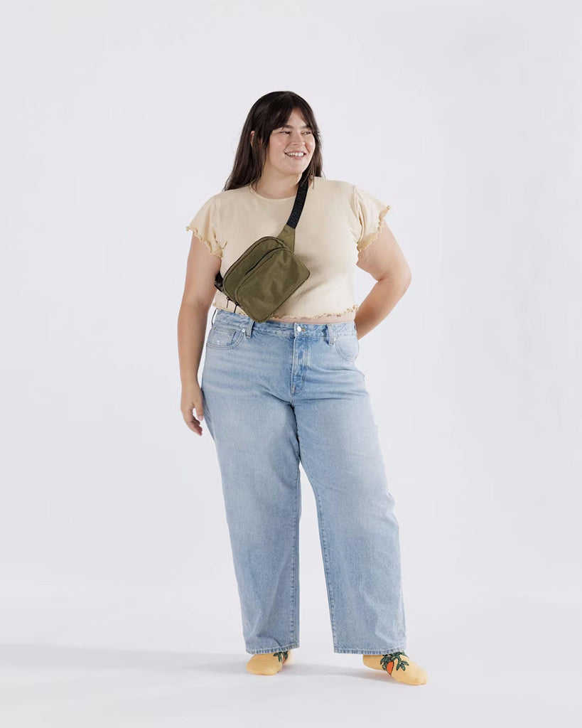 Baggu Fanny Pack - Seaweed