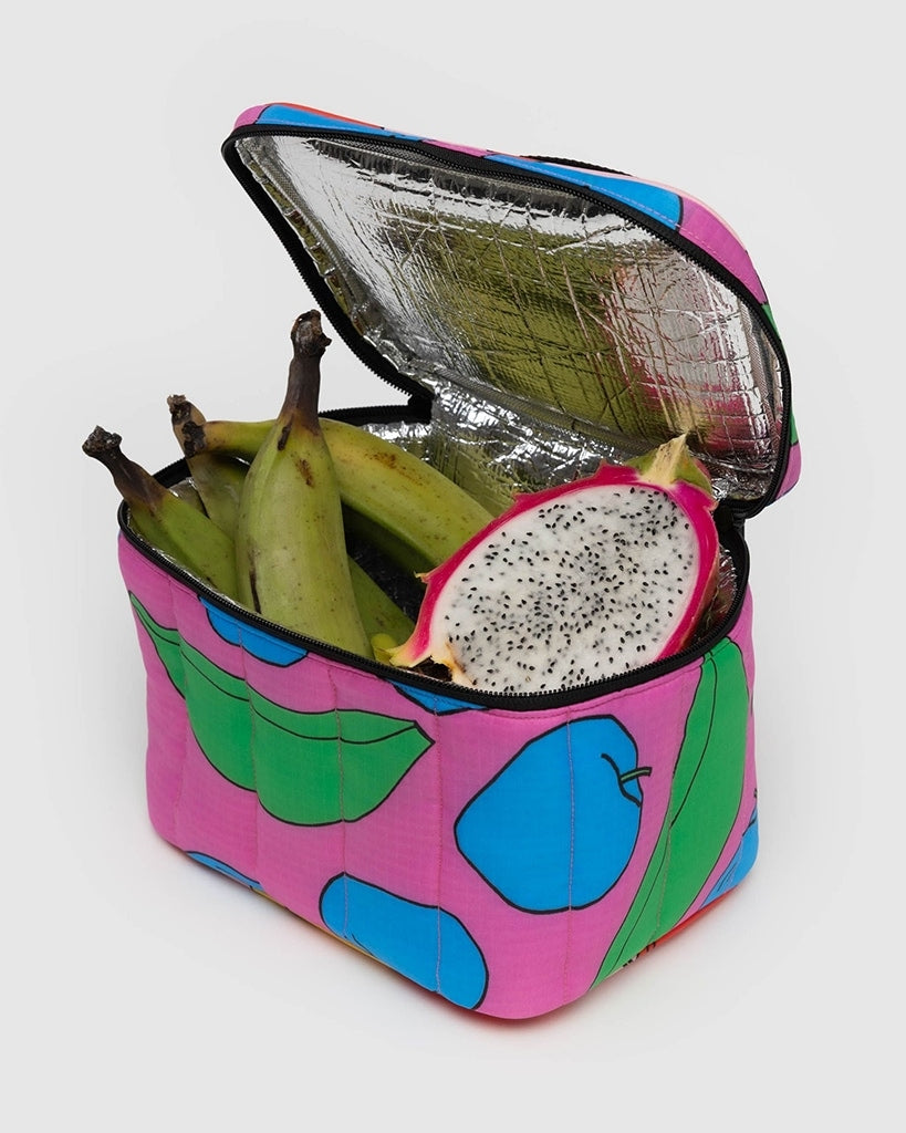 Baggu Puffy Lunch Bag - Apples & Bananas Mix