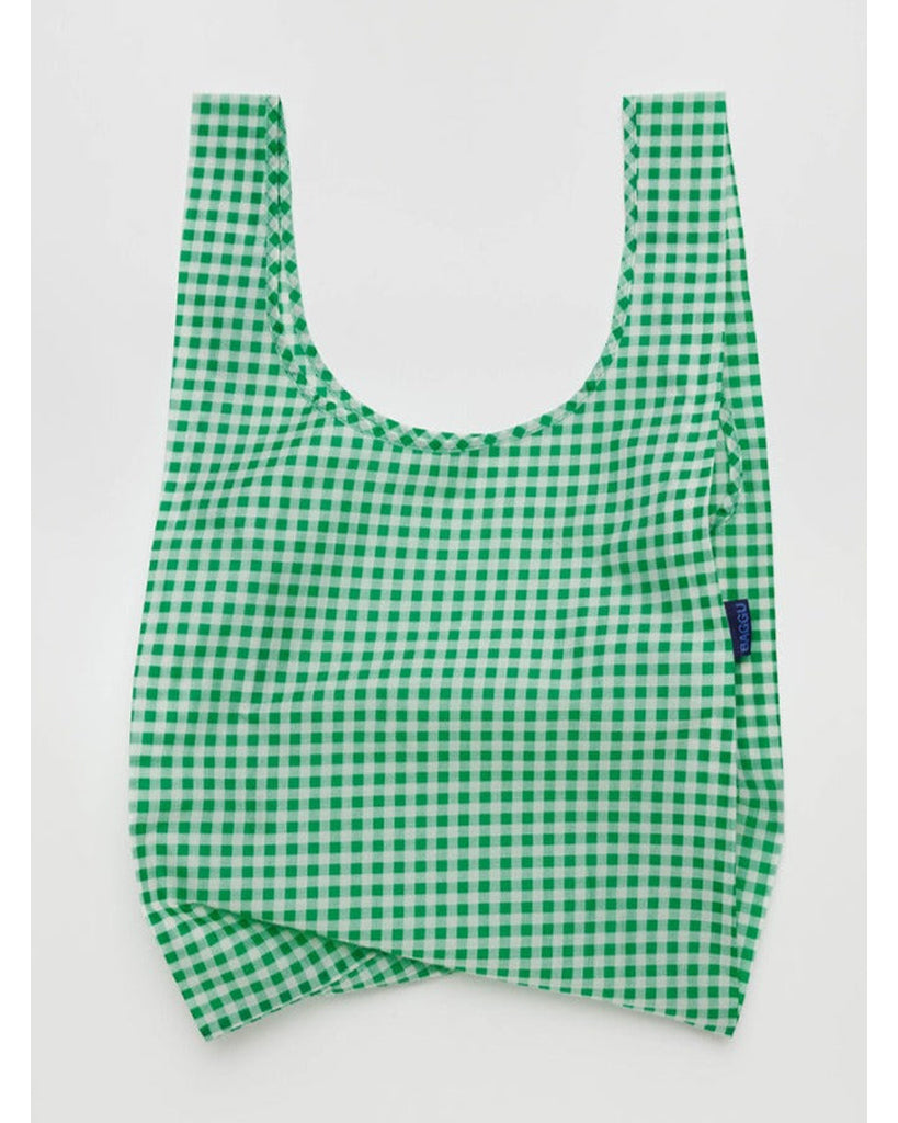 Baggu Reusable Bag - Green Gingham