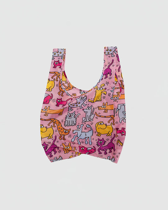 Baggu Reusable Bag - Keith Haring Pets