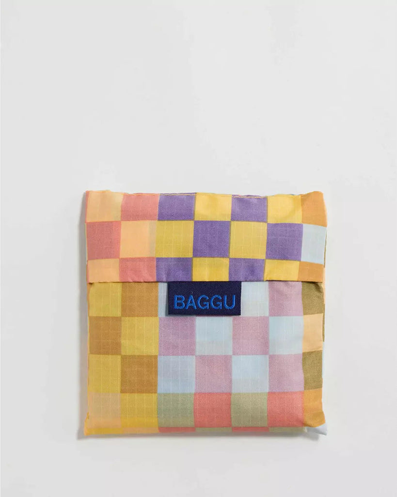 Baggu Reusable Bag - Medium Multi Check