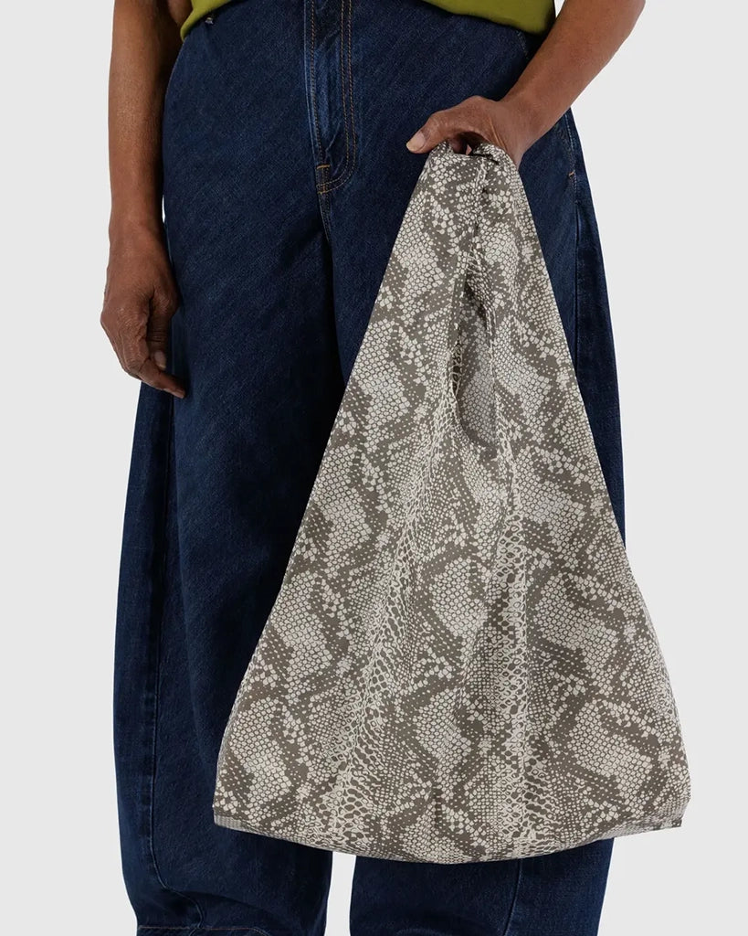 Baggu Reusable Bag - Snakeskin