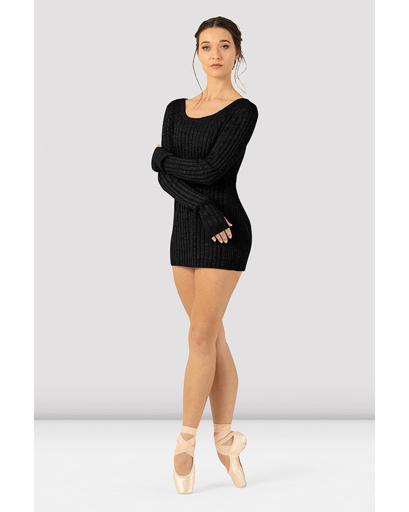 Bloch Amore Knitted Open Back Sweater - Z1069 Womens