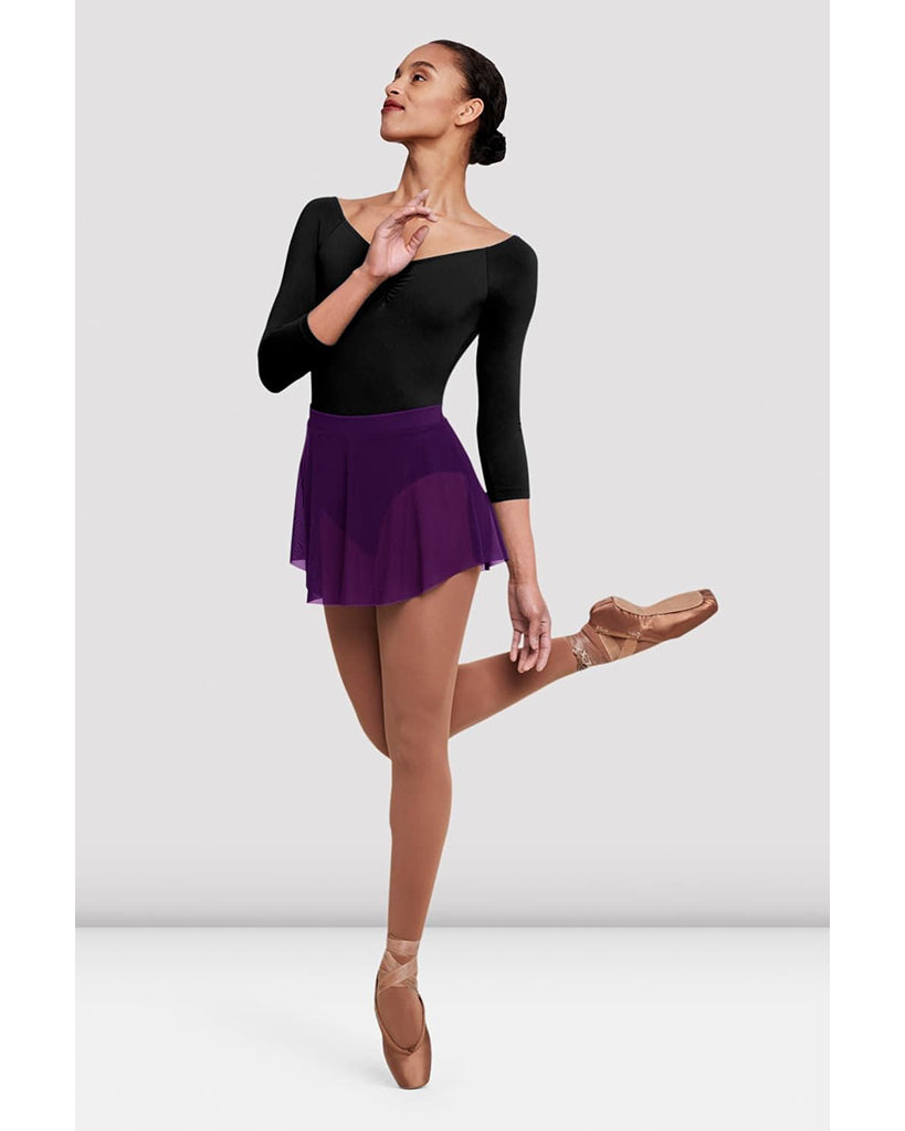 Bloch Ballet Core Mesh Pull On Skirt - R4211 Womens