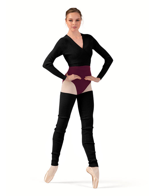 Bloch Celeste Knitted Wrap Sweater - Z30018 Womens