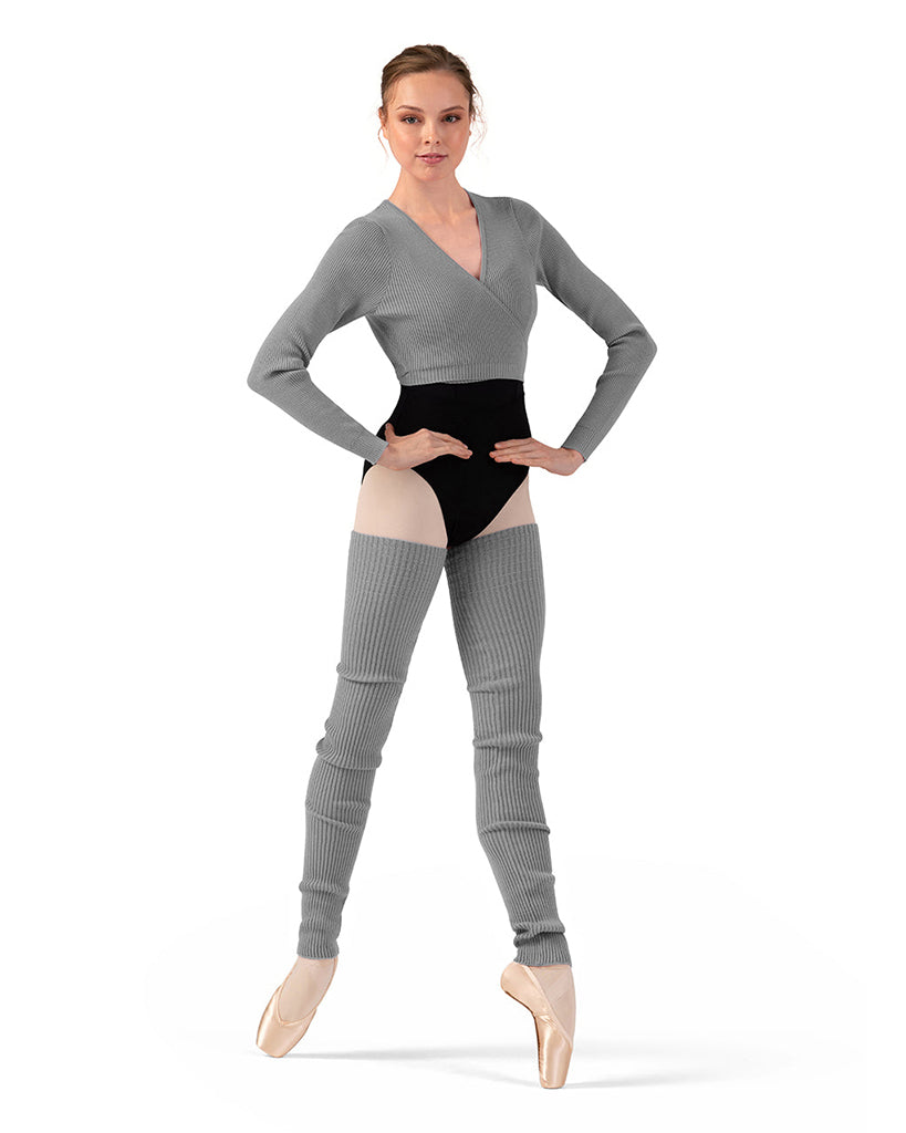Bloch Celeste Knitted Wrap Sweater - Z30018 Womens