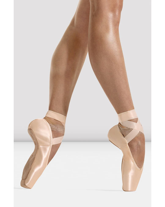 Bloch Etu FLEX Suede Tip Pointe Shoes - Regular Shank - S1160LTMF Womens