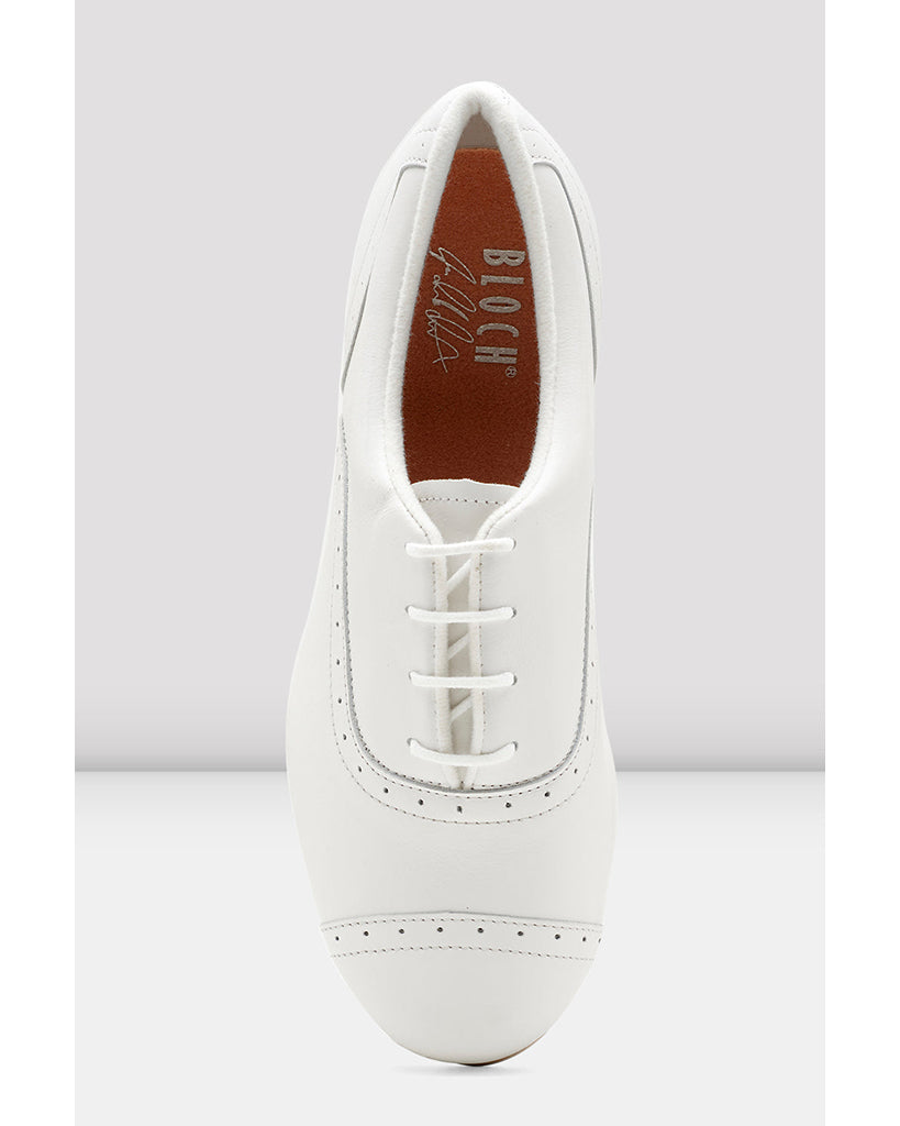 Bloch Jason Samuels Smith Leather Oxford Build Up Tap Shoes - S0313L Womens/Mens