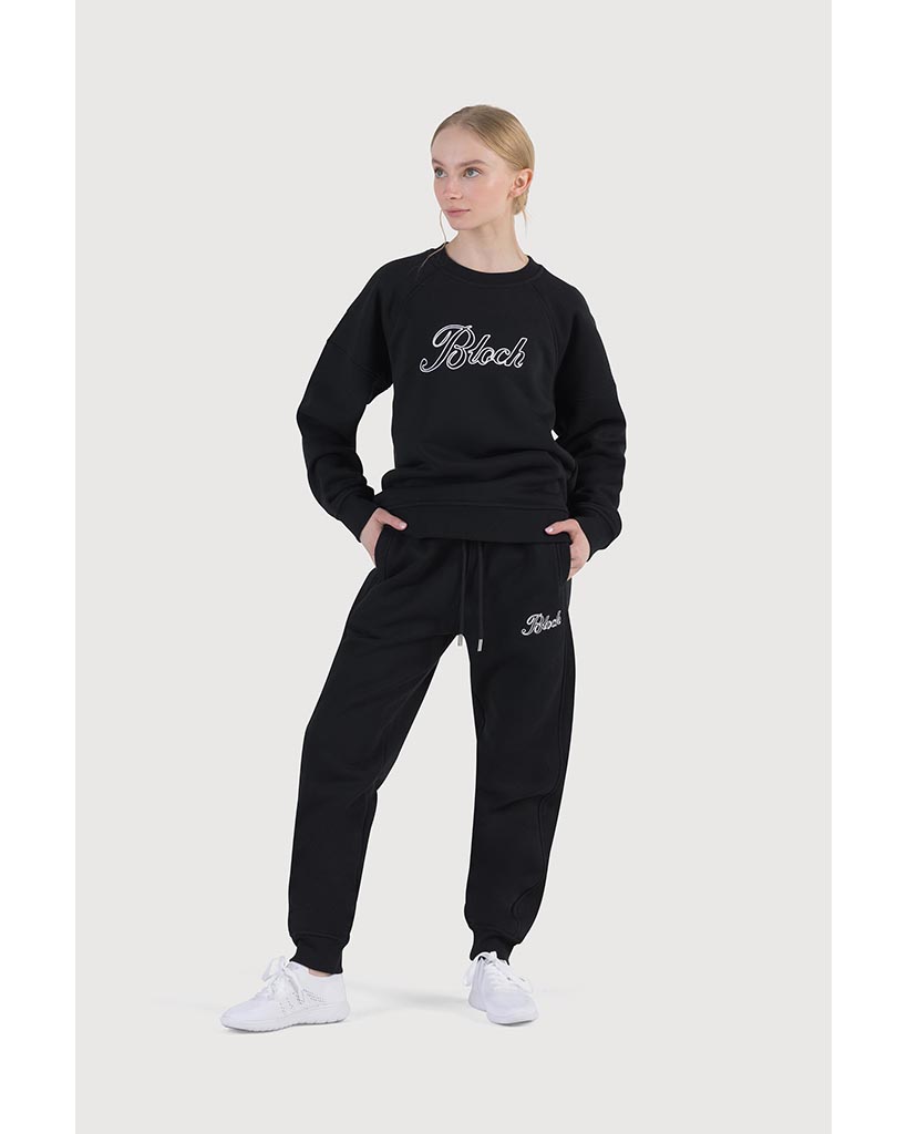 Bloch Off Duty Terry Crew Sweatshirt - JLW5012 Womens