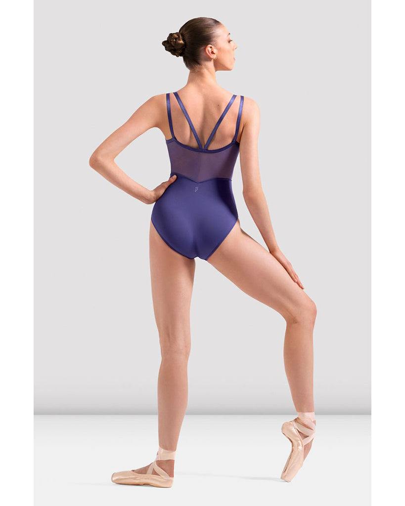 Bloch Scoop Neck Mesh Back Double Strap Camisole Leotard - L70010 Womens